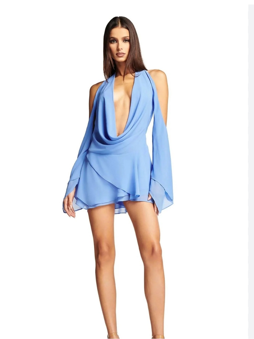I am Gia Rosanna Mini Dress, blue in XS